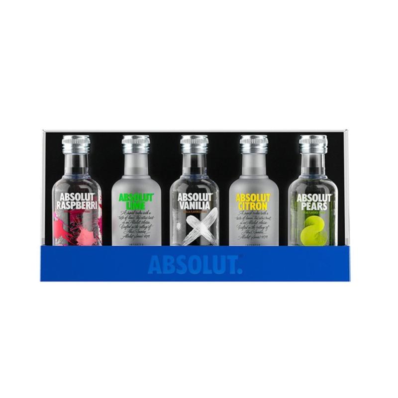 Absolut Miniature Mix Set 5 250ml