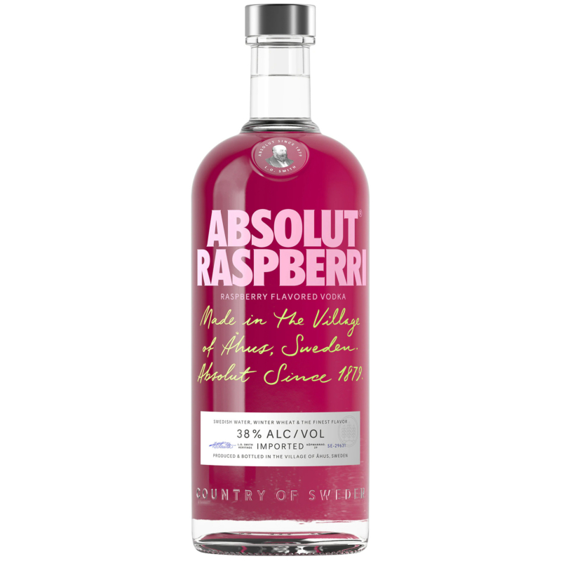 Absolut - Raspberri 1 litre