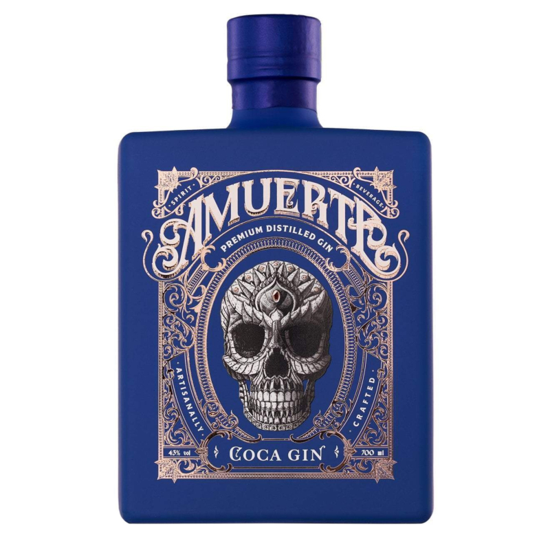 Amuerte Coca Leaf Gin - Blue Edition 70cl