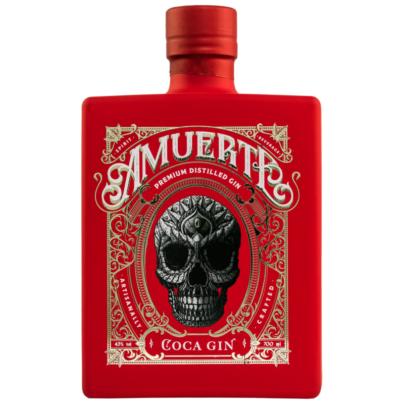 Amuerte Coca Leaf Gin - Red Edition 70cl
