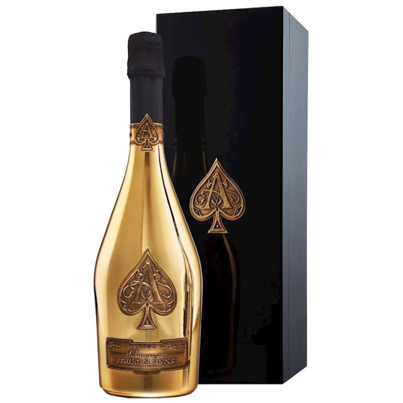 Armand De Brignac - Brut Gold in Wooden Giftbox 1.5 litres