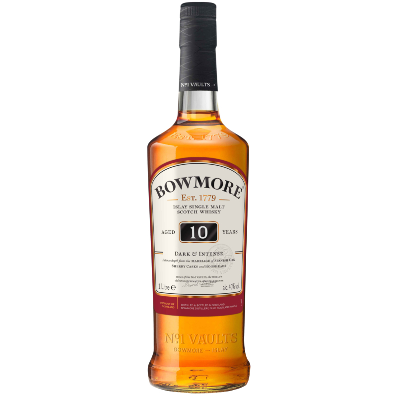 Bowmore, 10 years - Dark & Intense 1 litre