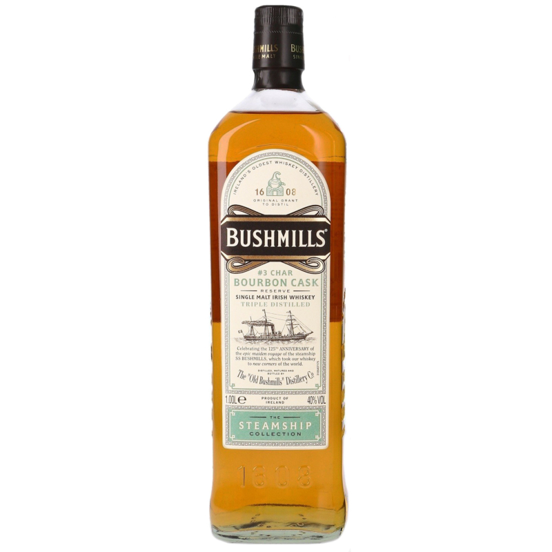 Bushmills #3 Char Bourbon Cask 1 litre