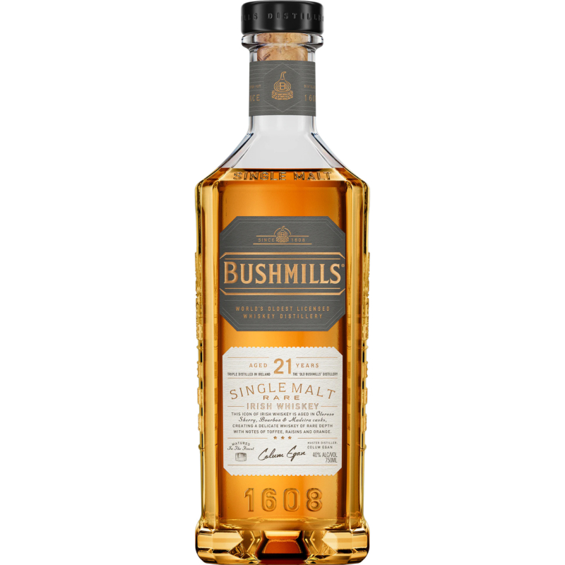 Bushmills Malt - 21 Y, Rare 70cl-2