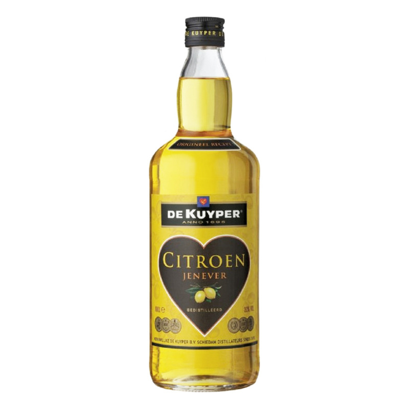 De Kuyper - Citroenjenever 1 litre