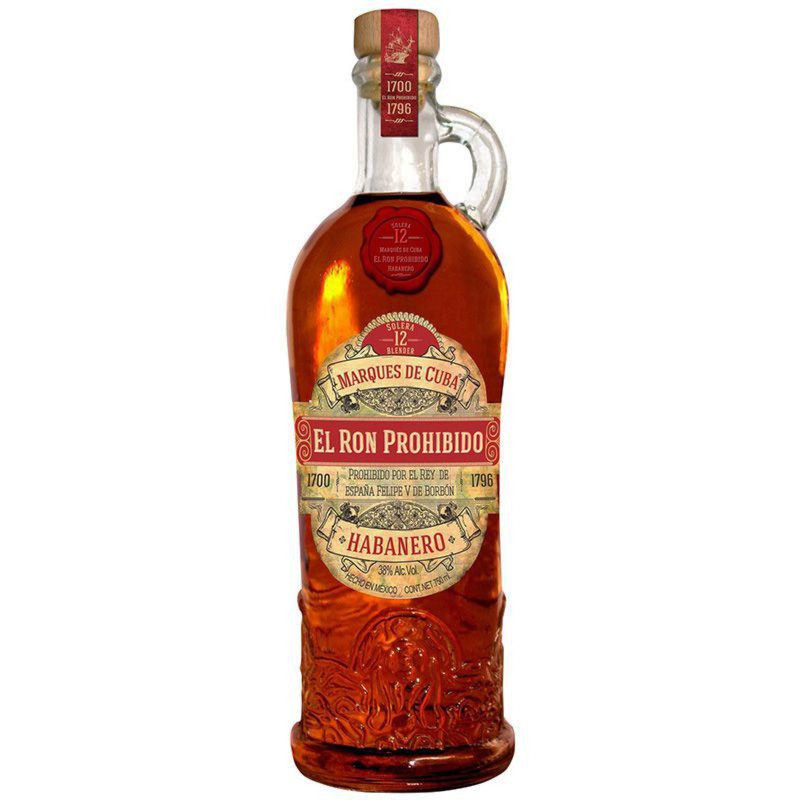 El Ron Prohibido, 12 years - Habanero 70cl