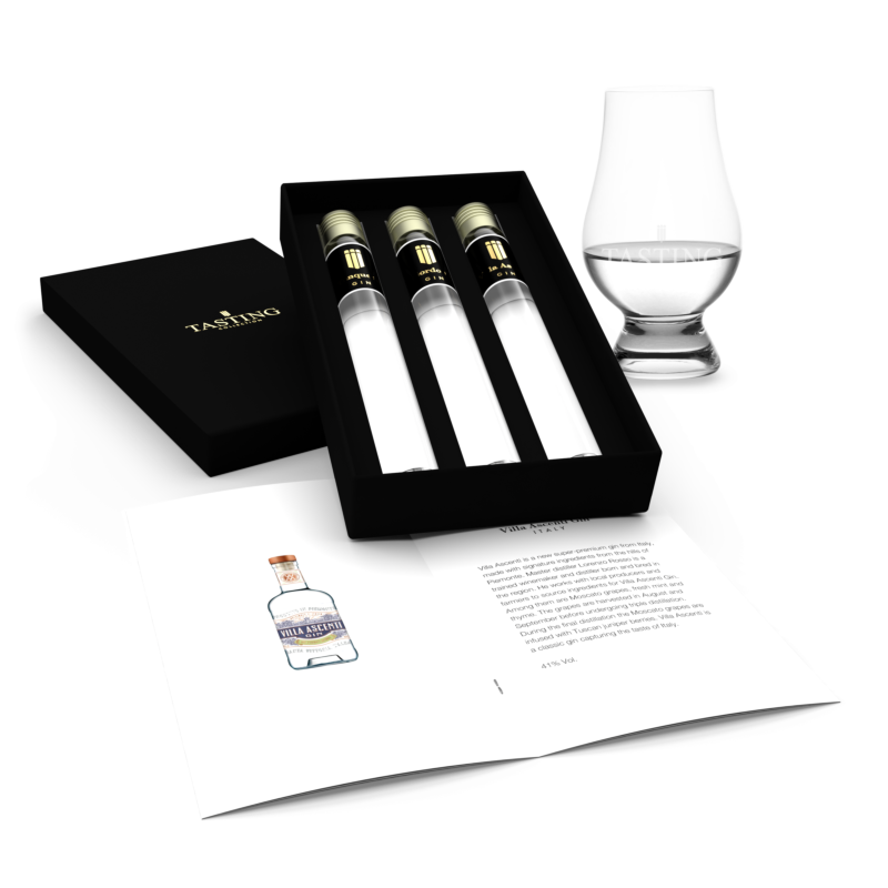 Gin Tasting Collection 3 tubes in Gift Box Gin Tasting Collection 3 tubes in Gift Box
