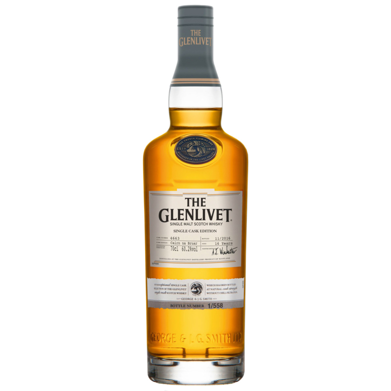 Glenlivet, 16 years - Single Cask Cairn Na Bruar 70cl
