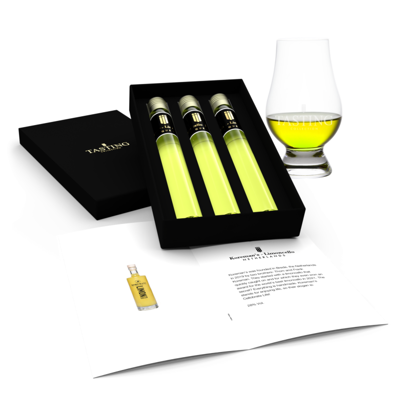 Limoncello Tasting Collection 3 Tubes in Gift Box