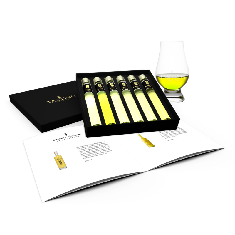 Limoncello Tasting Collection 6 Tubes in Gift Box