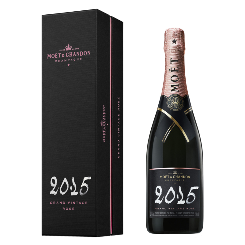 Moët & Chandon - Grand Vintage Rosé 2015 Giftbox 75cl