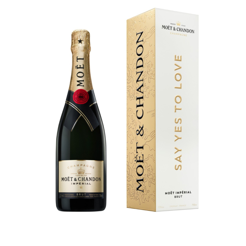 Moët & Chandon - Impérial Brut Say Yes To Love 75cl