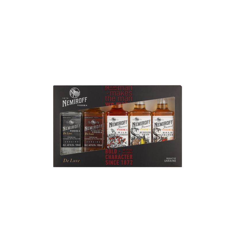 Nemiroff - De Luxe Miniset 50cl