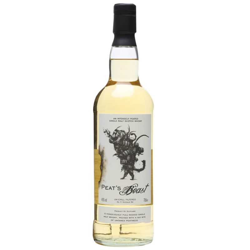 Peat's Beast - Single Malt Unchillfiltered 70cl