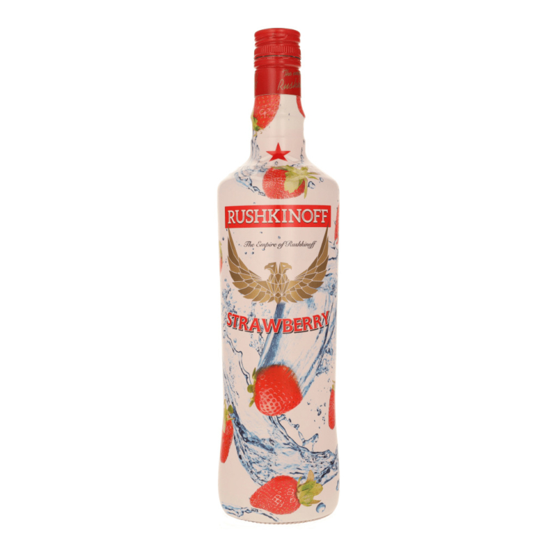 Rushkinoff - Strawberry Vodka 1 litre