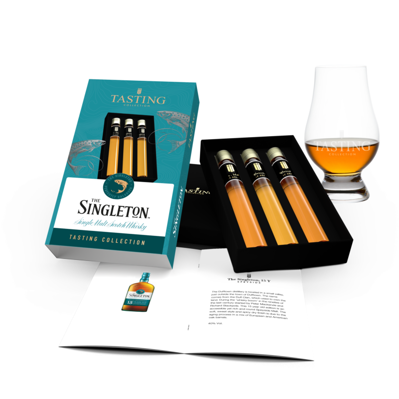 Singleton Tasting Collection 3 tubes in Gift Box