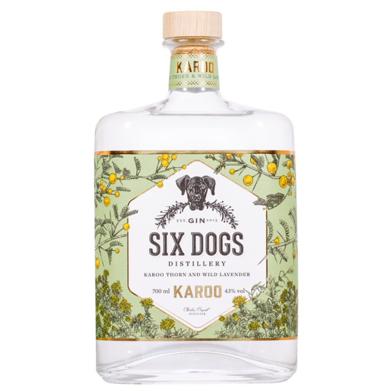 Six Dogs - Karoo Gin 70cl