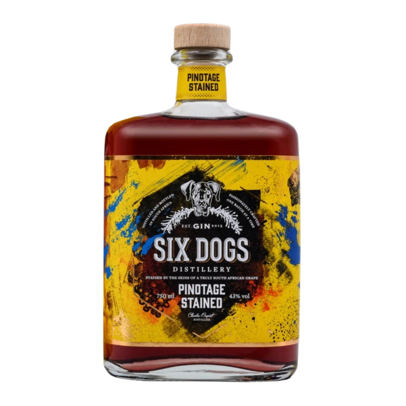 Six Dogs - Pinotage Stained Gin 70cl