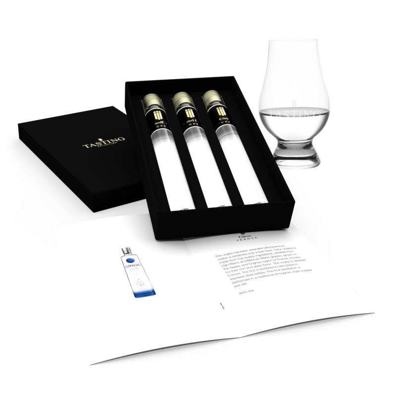 Vodka Tasting Collection 3 tubes in Gift Box Vodka Tasting Collection 3 tubes in Gift Box