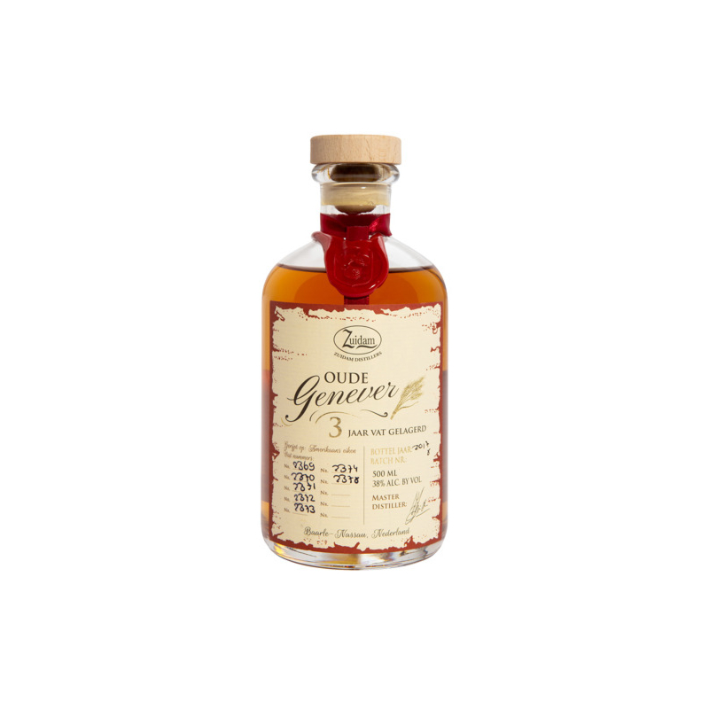 Zuidam, 3 Y Genever 50cl