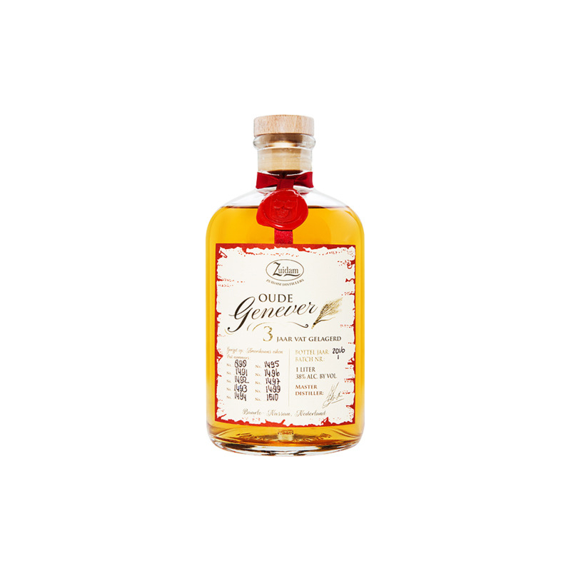 Zuidam - Oude Genever, 3 years 1 litre