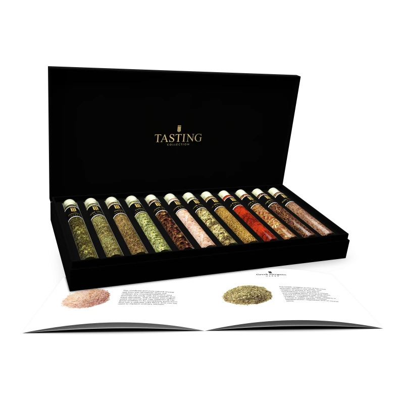 Herbs & Spices Tasting 12 Tubes in gift box Herbs & Spices Tasting 12 Tubes in gift box